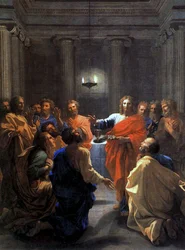 Die Einsetzung der Eucharistie